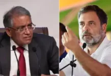 राहुल के “वोट चोरी” आरोपों पर चुनाव आयोग का पलटवार, माफी की दी चेतावनी